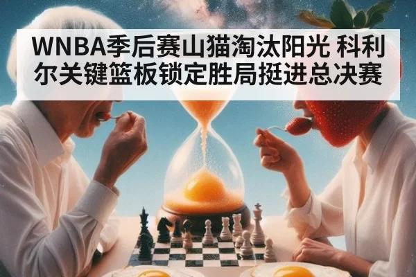 WNBA季后赛山猫淘汰阳光 科利尔关键篮板锁定胜局挺进总决赛
